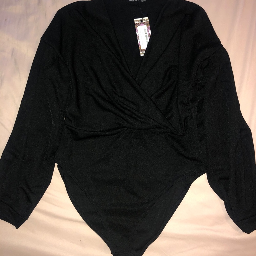 black bodysuit
